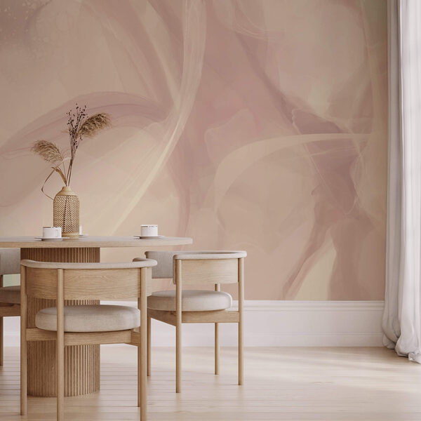 Éteri, lágy színekből álló örvények