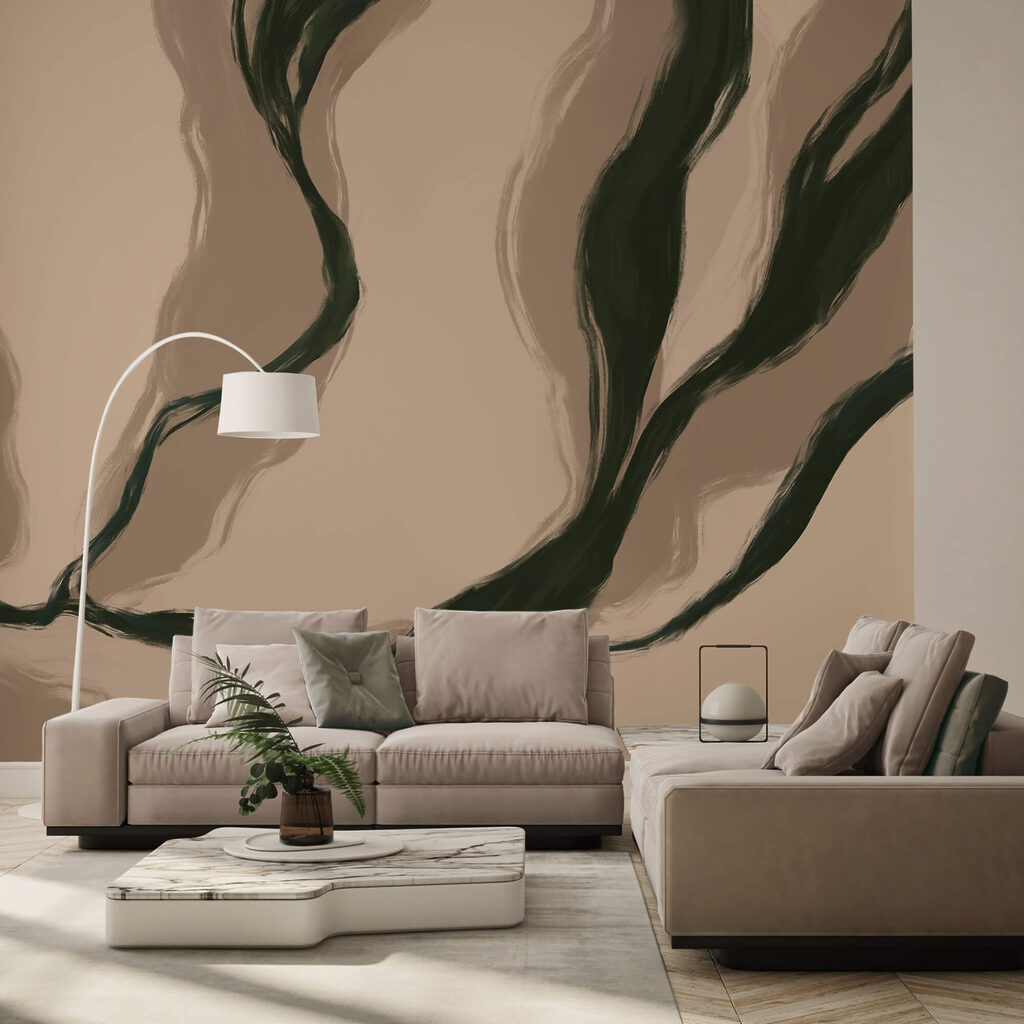 Organikus vonalak lágy árnyalatokban Organikus vonalak lágy árnyalatokban