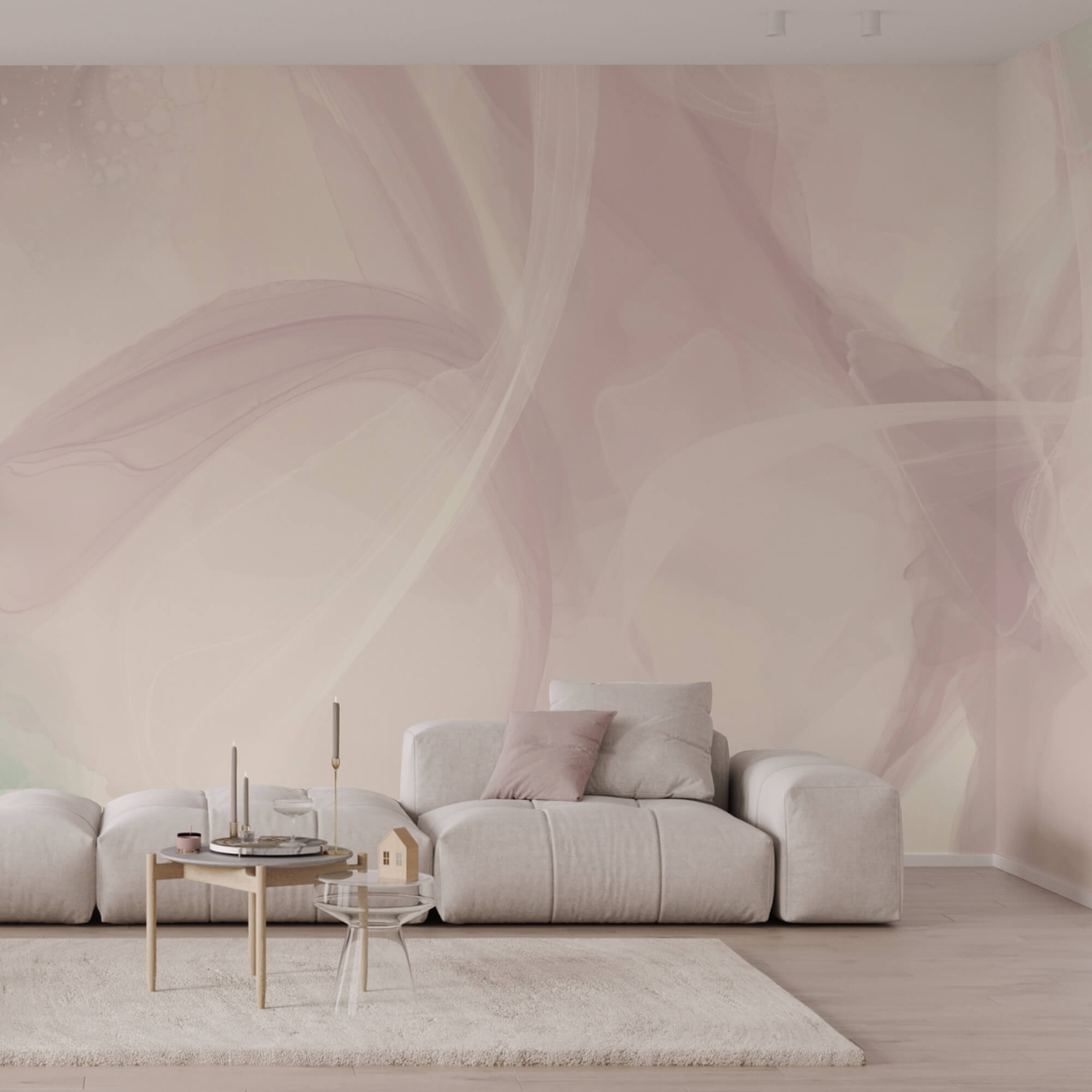 Lágy árnyalatok, amelyek gyengéd harmóniában olvadnak össze