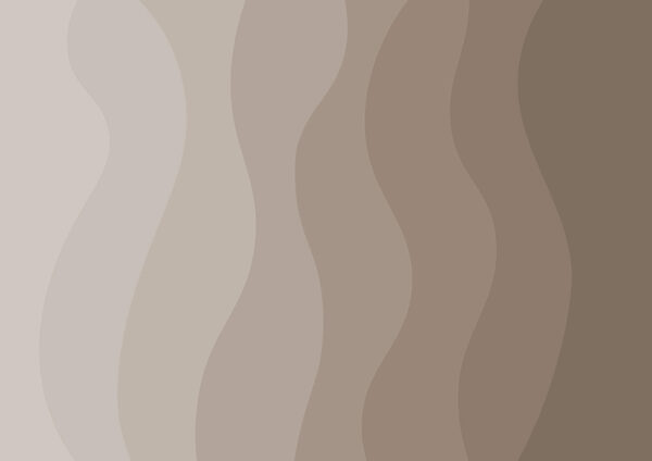 Harmonious waves of soft colors