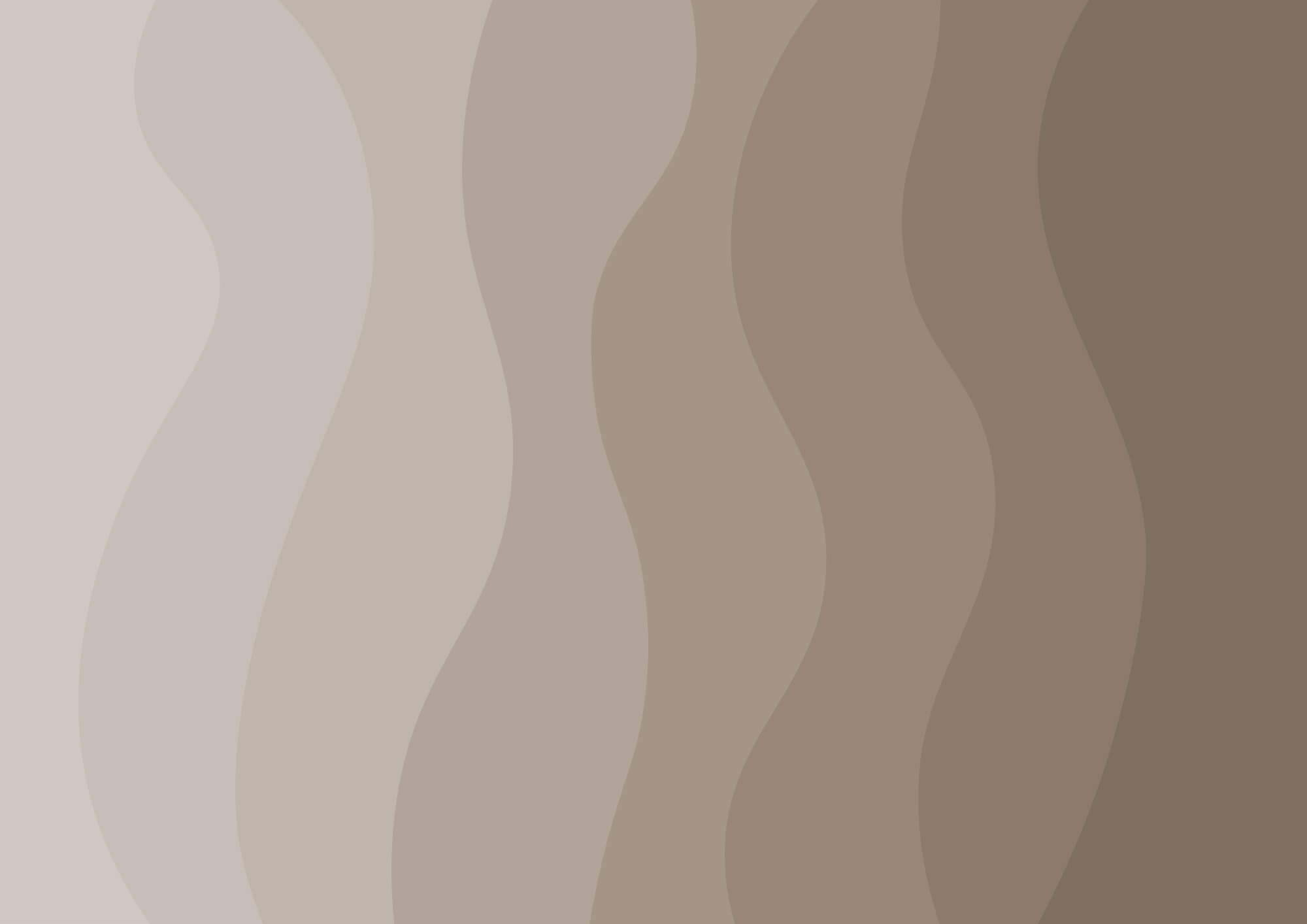 Harmonious waves of soft colors