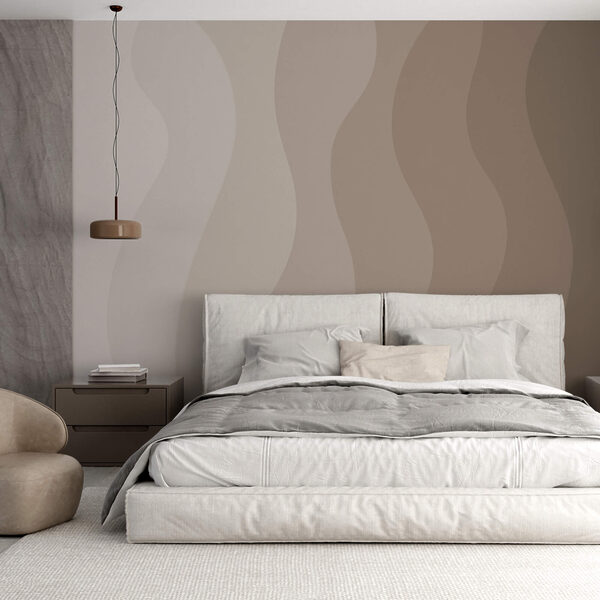 Harmonikus hullámok lágy színekkel