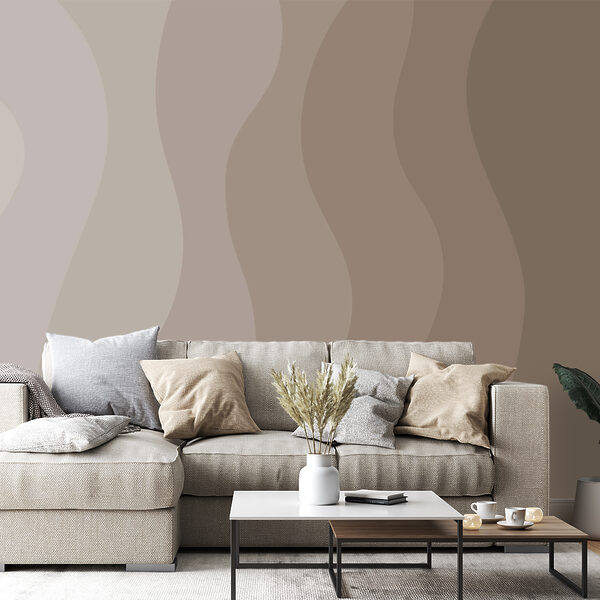 Harmonikus hullámok lágy színekkel