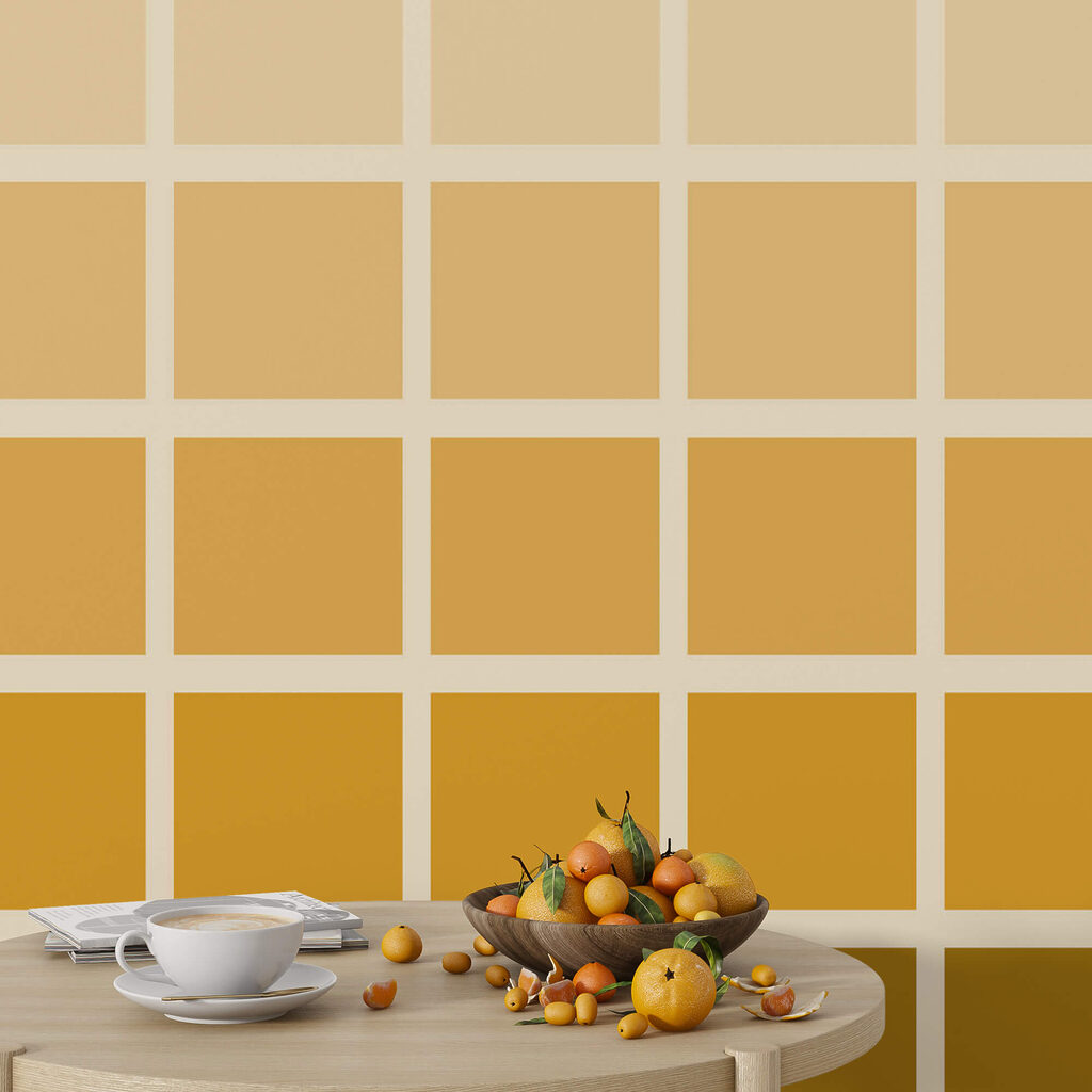 Sárga és barna négyzetek Sárga és barna négyzetek