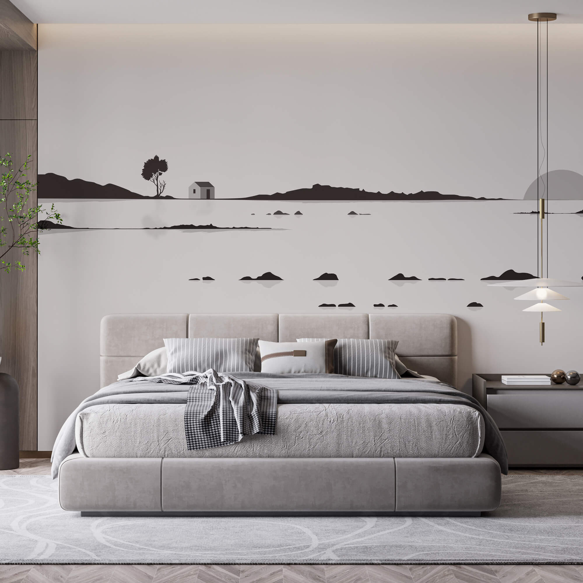 Ház a tó közepén