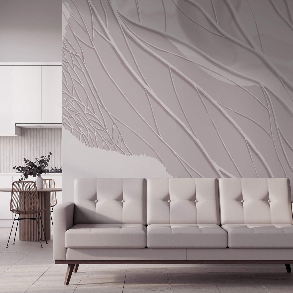 Fehér vonalak fehér felületen