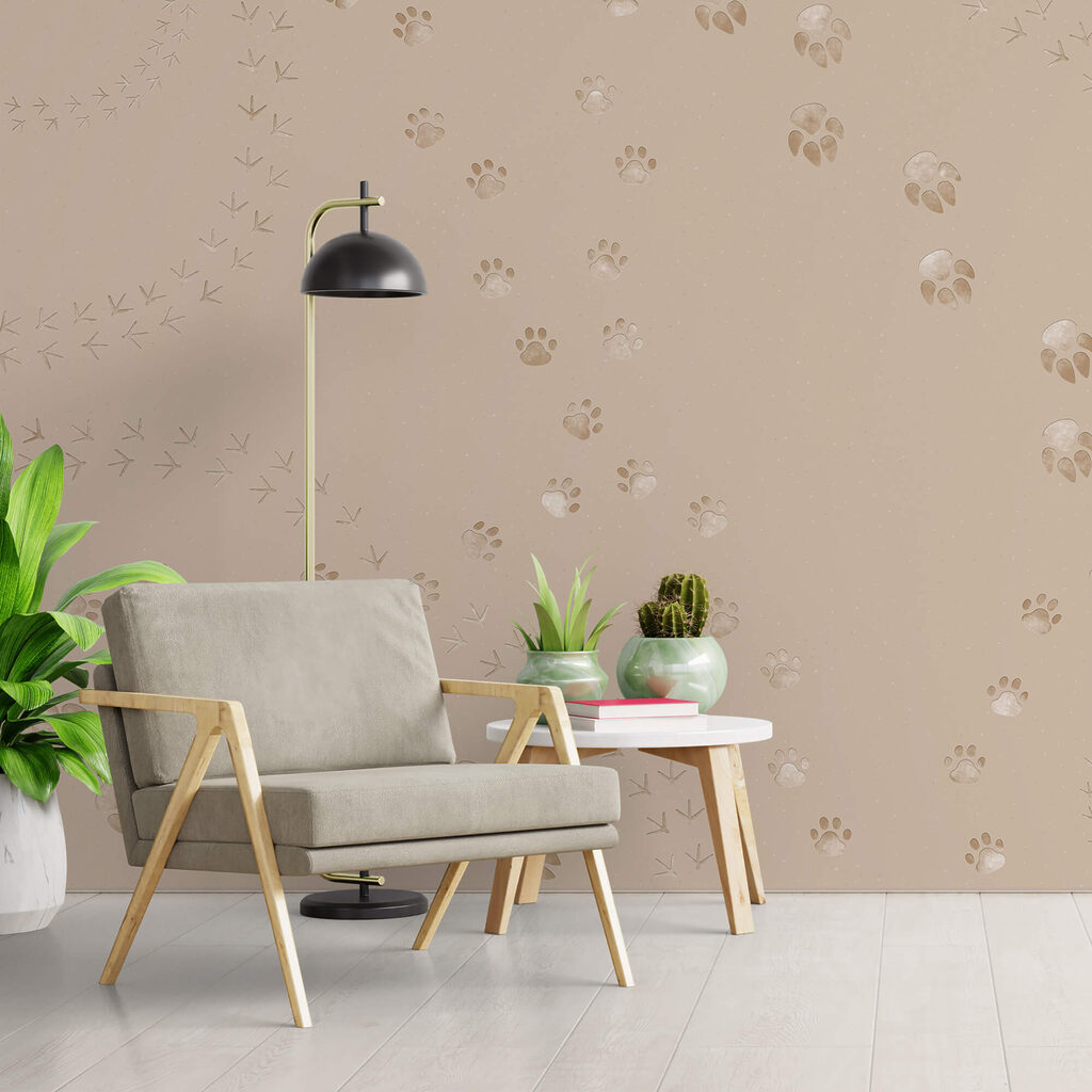 Mancsnyomok és madarak mintázata