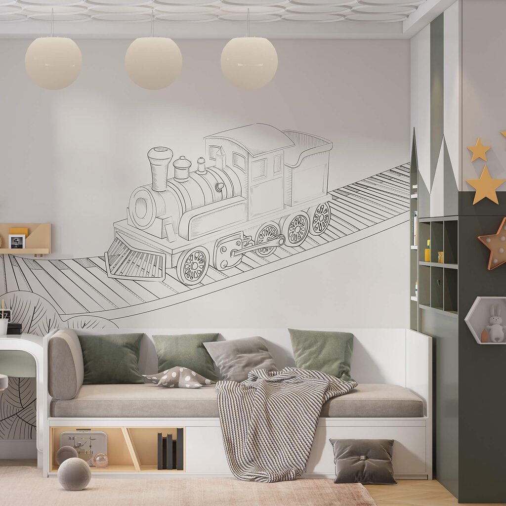 Vonat rajza Vonat rajza