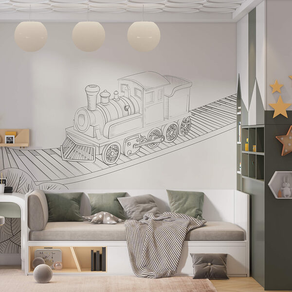 Vonat rajza Vonat rajza