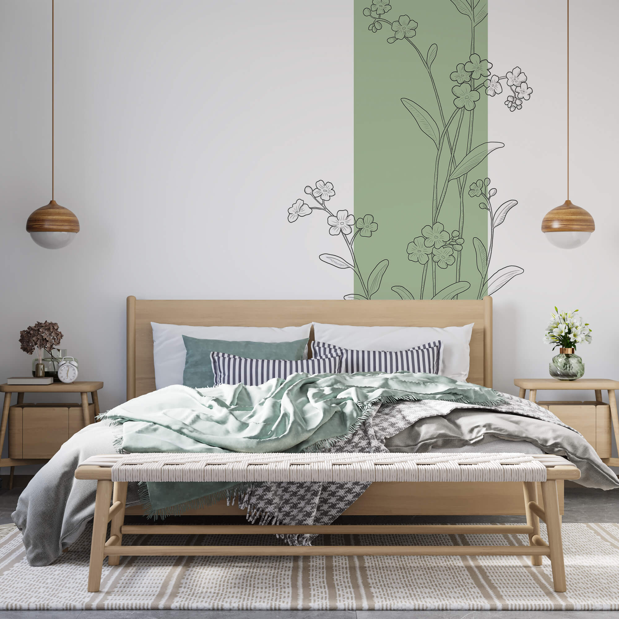 Virágok és levelek rajzolása