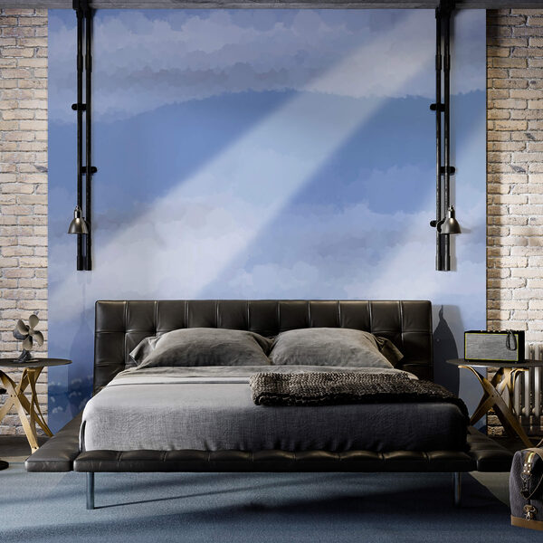 Felhők és fénysugarak az égen