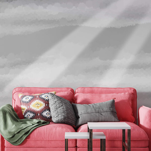 Szürkeskálás kép felhőkről és napsugarakról