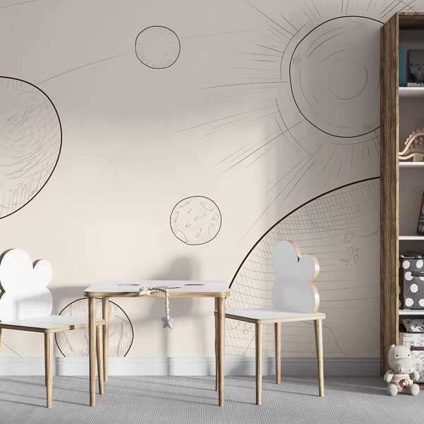 A Nap és a Föld rajza