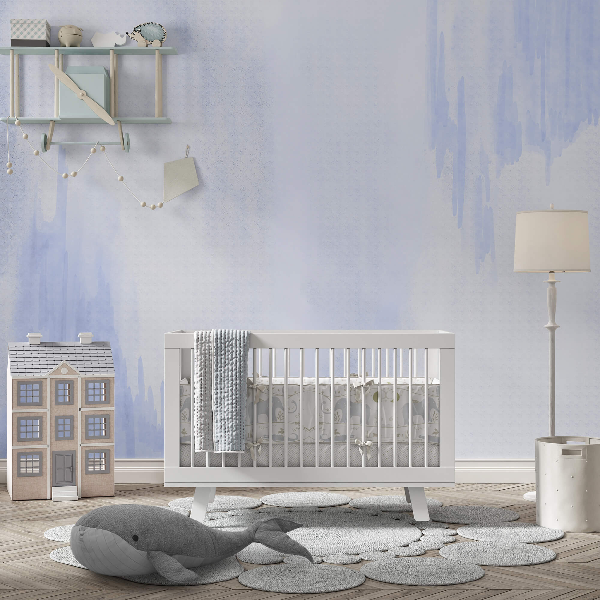 Fehér és kék háttér Fehér és kék háttér