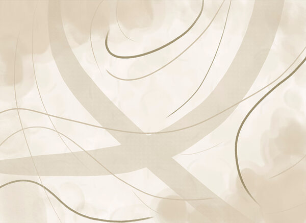 White and brown background with lines and curves White and brown background with lines and curves