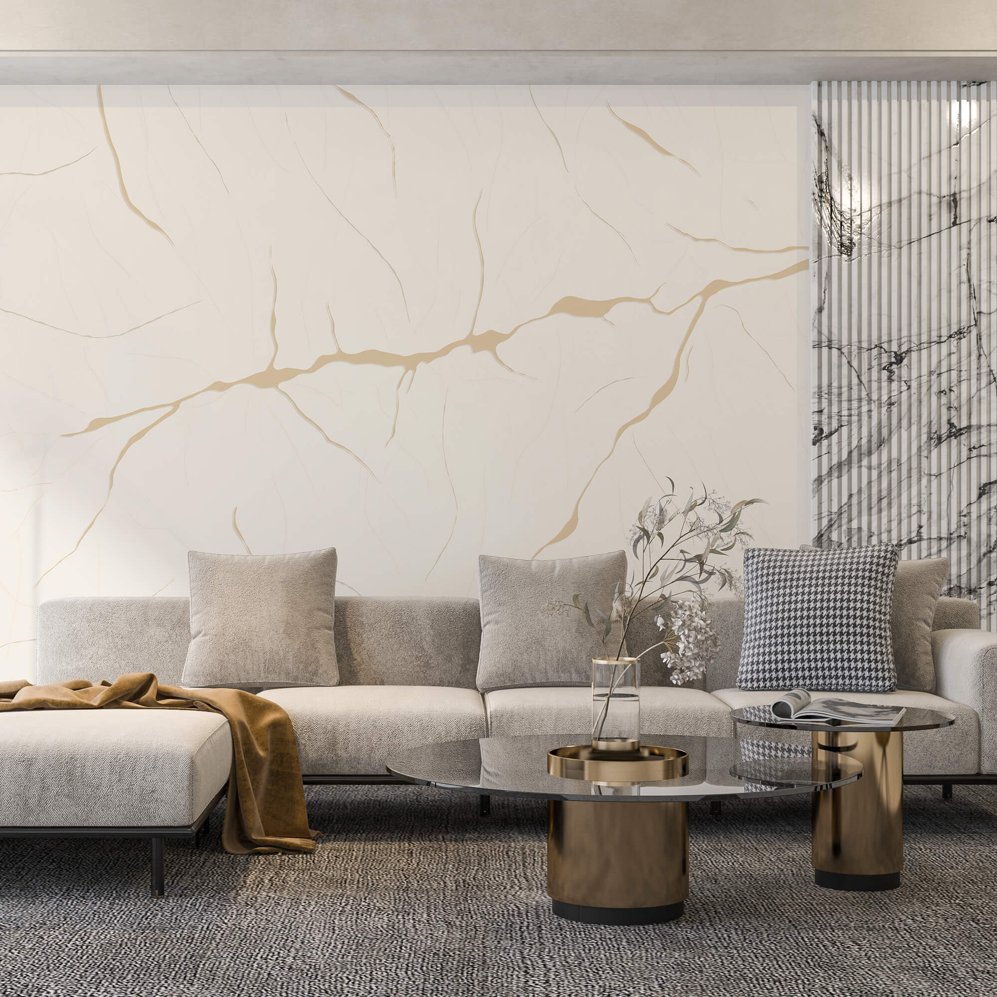 Fehér felület repedésekkel