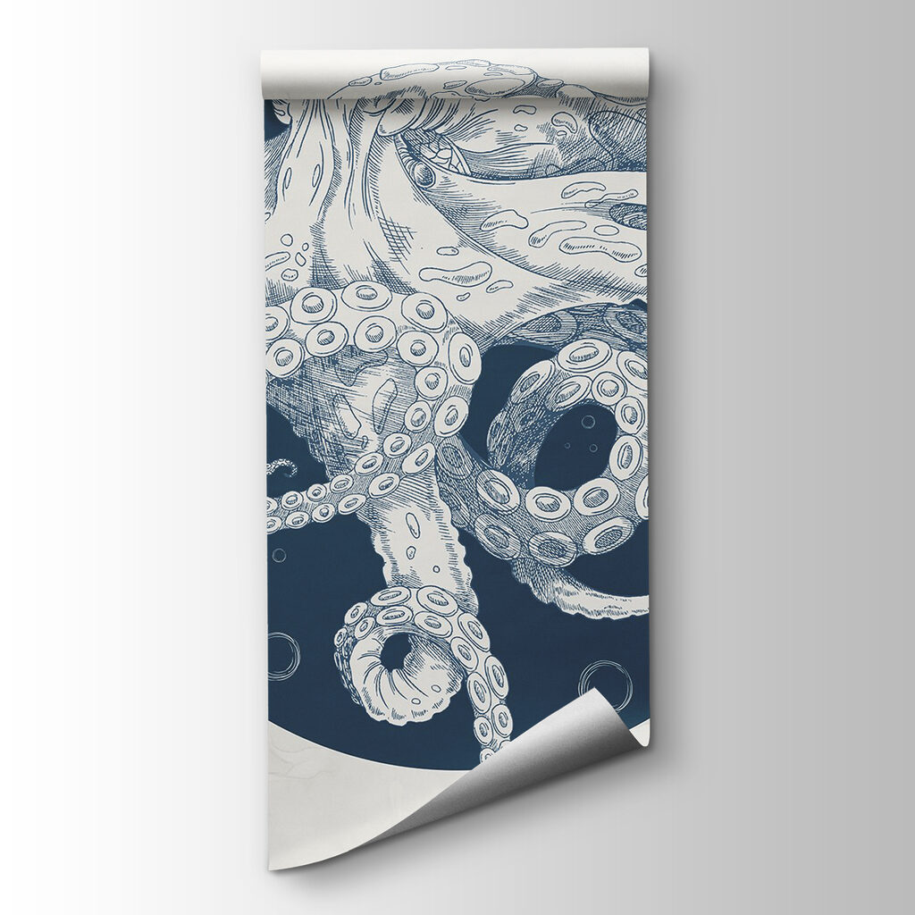 Drawing of an octopus Drawing of an octopus