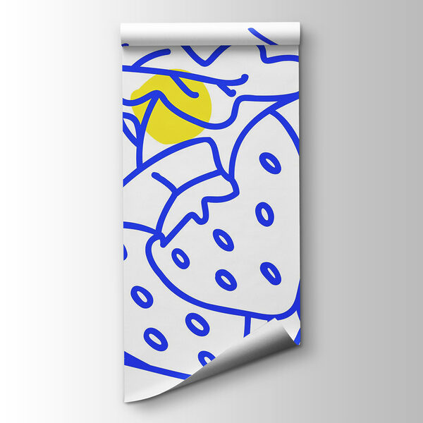 Drawing of fruits and leaves Drawing of fruits and leaves