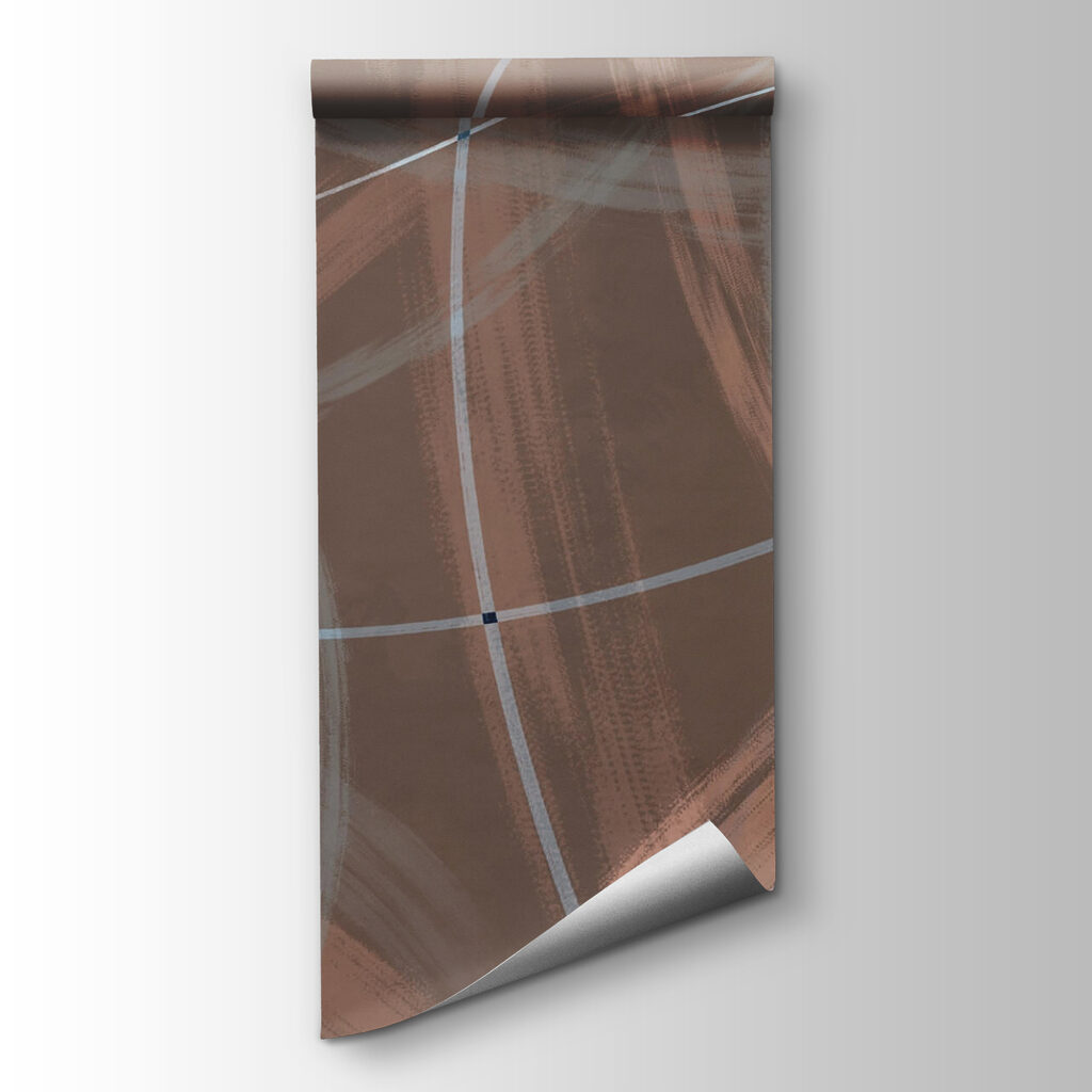 Brown and white background with lines and circles Brown and white background with lines and circles