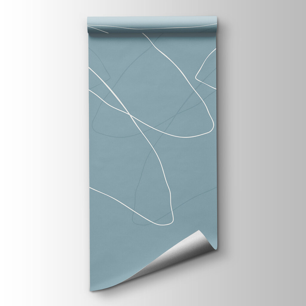 Blue background with white lines Blue background with white lines