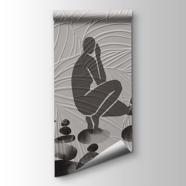 Group of people sitting on rocks Group of people sitting on rocks