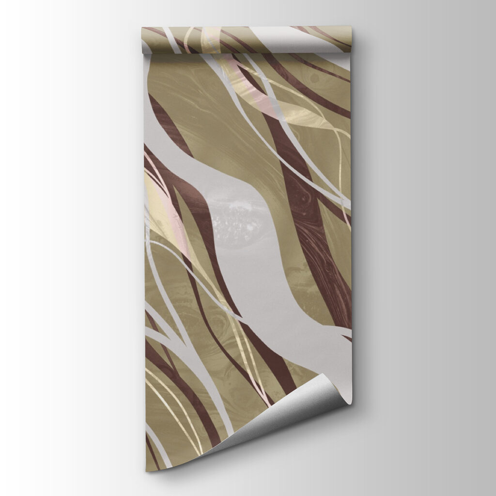 Brown and white swirls Brown and white swirls