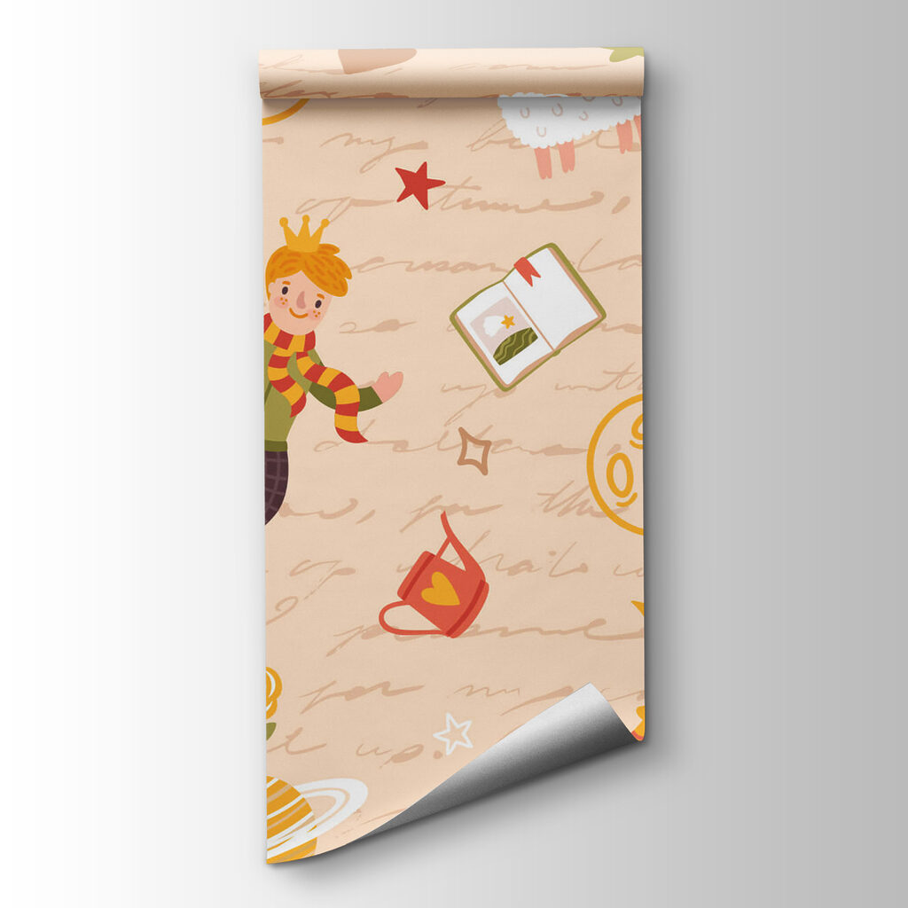 Pattern of cartoon characters Pattern of cartoon characters