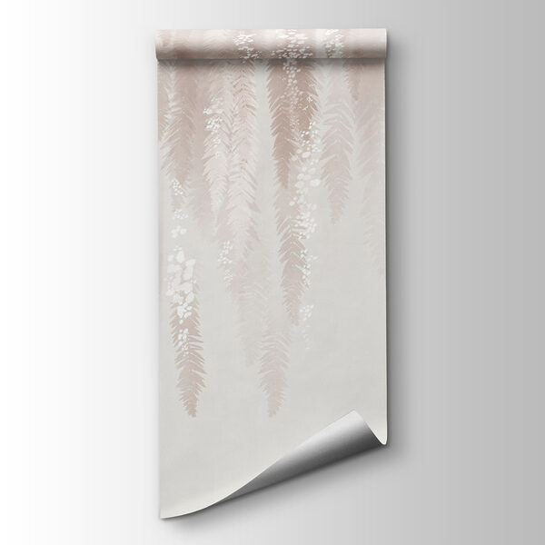 White and pink floral pattern