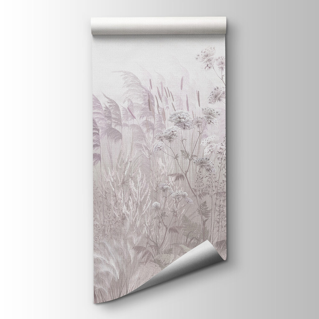 Field of flowers and plants Field of flowers and plants