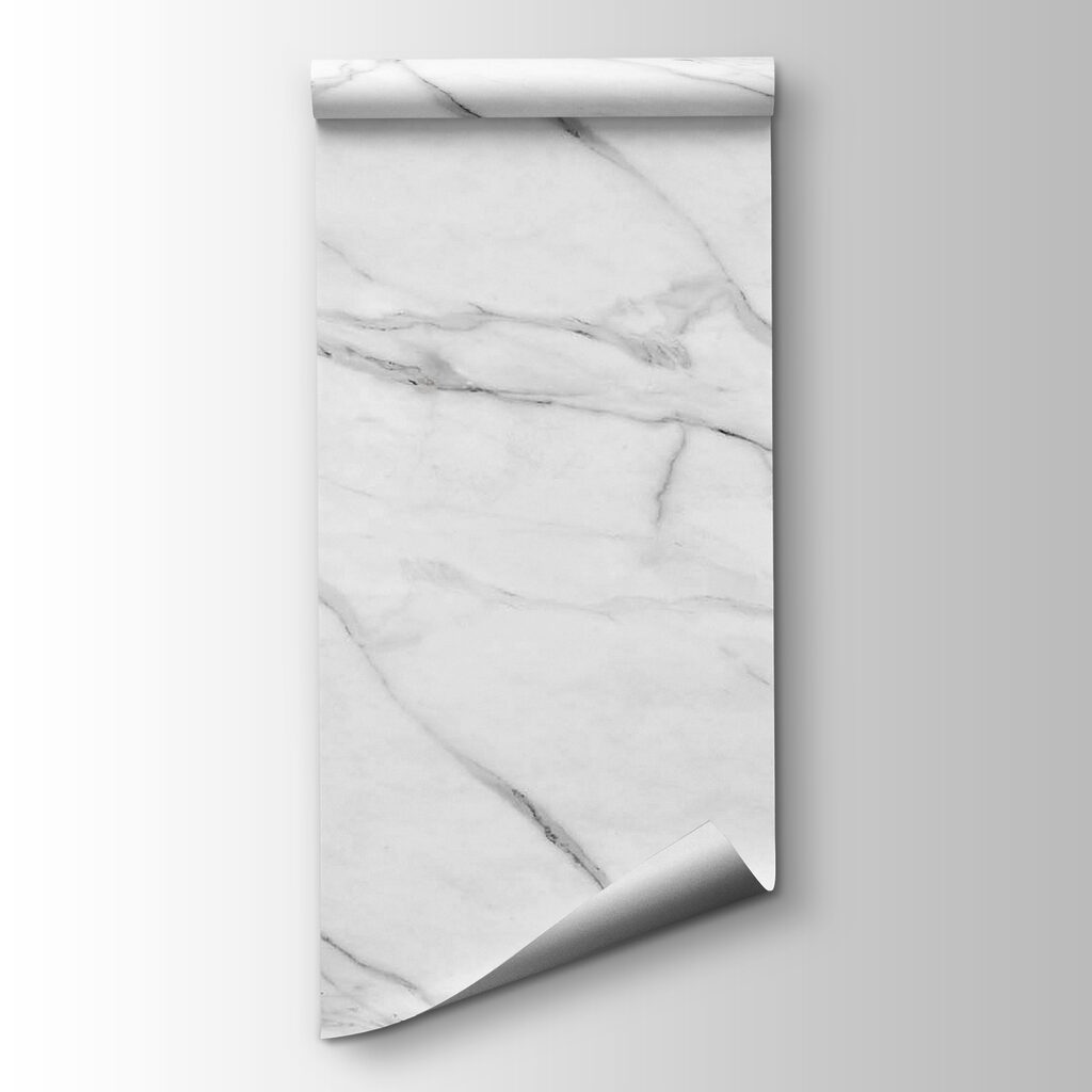White marble with black veins White marble with black veins