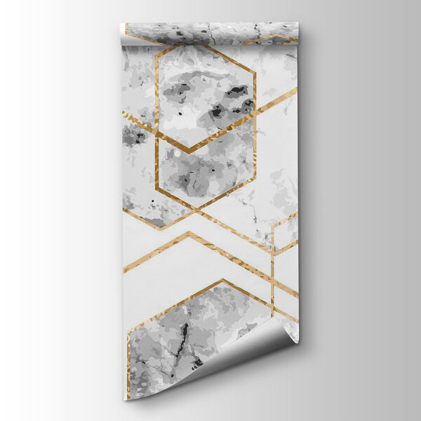 Elegant hexagonal marble pattern design Elegant hexagonal marble pattern design