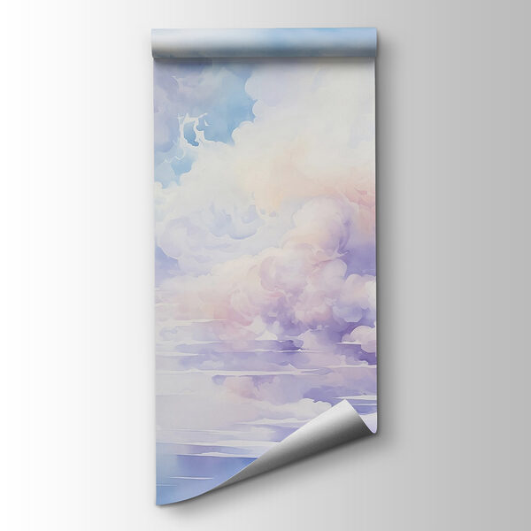 Watercolor painting of clouds Watercolor painting of clouds