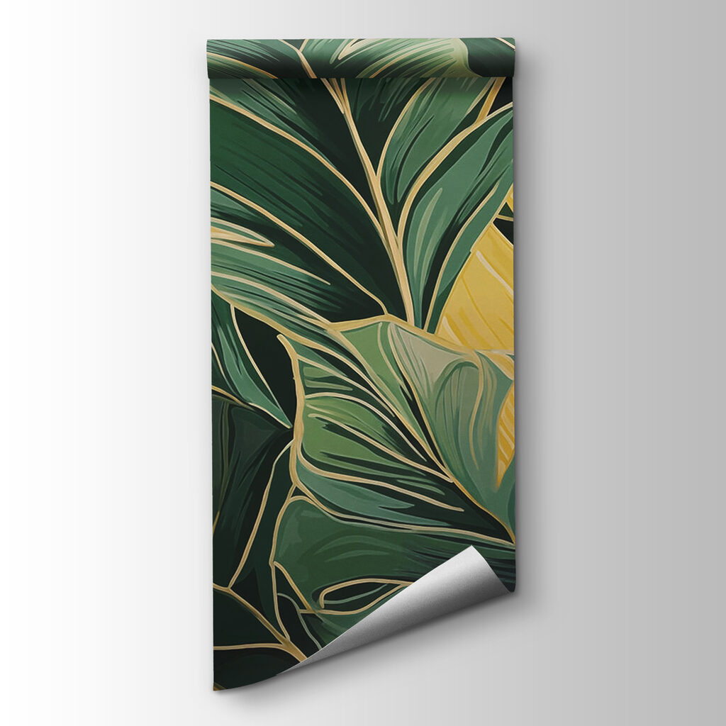 Vibrant leaves in harmonious colors Vibrant leaves in harmonious colors