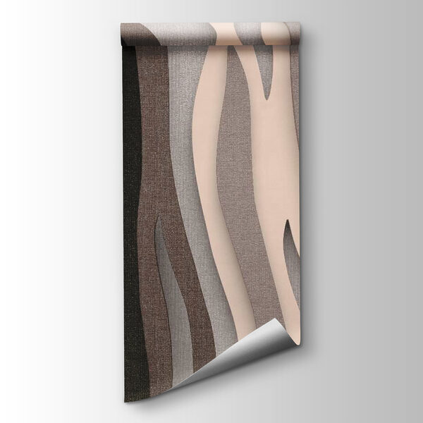 Textured waves in neutral tones Textured waves in neutral tones