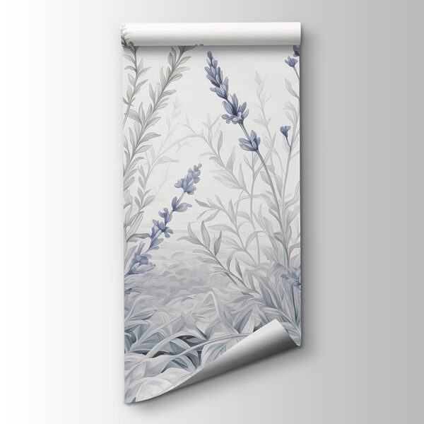 Delicate hues of blooming lavender