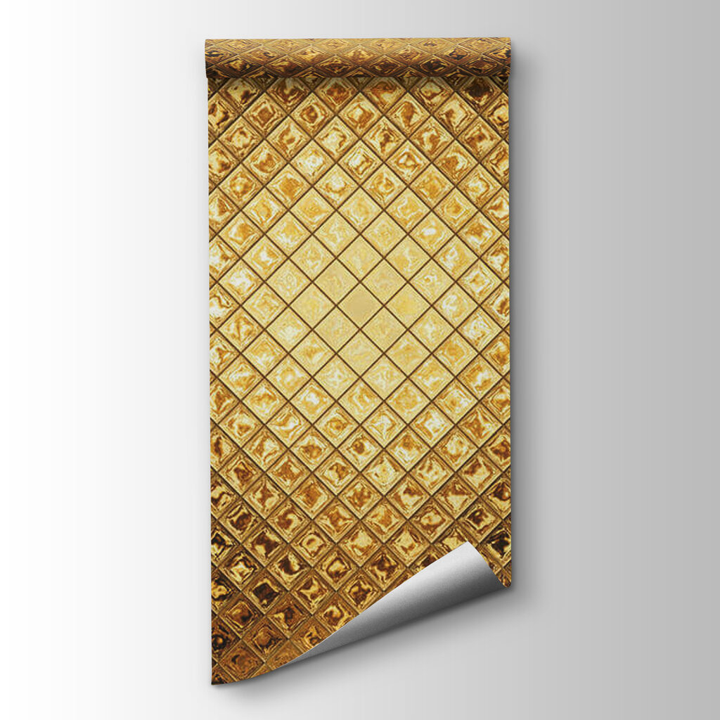 Luminous metallic geometric pattern Luminous metallic geometric pattern