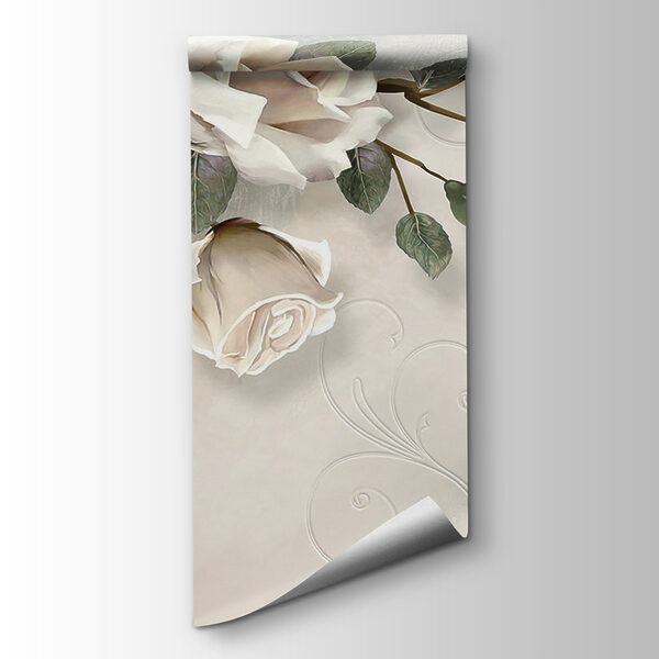 Delicate roses with soft butterflies Delicate roses with soft butterflies