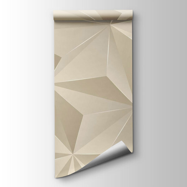 Elegant geometric pattern in soft tones