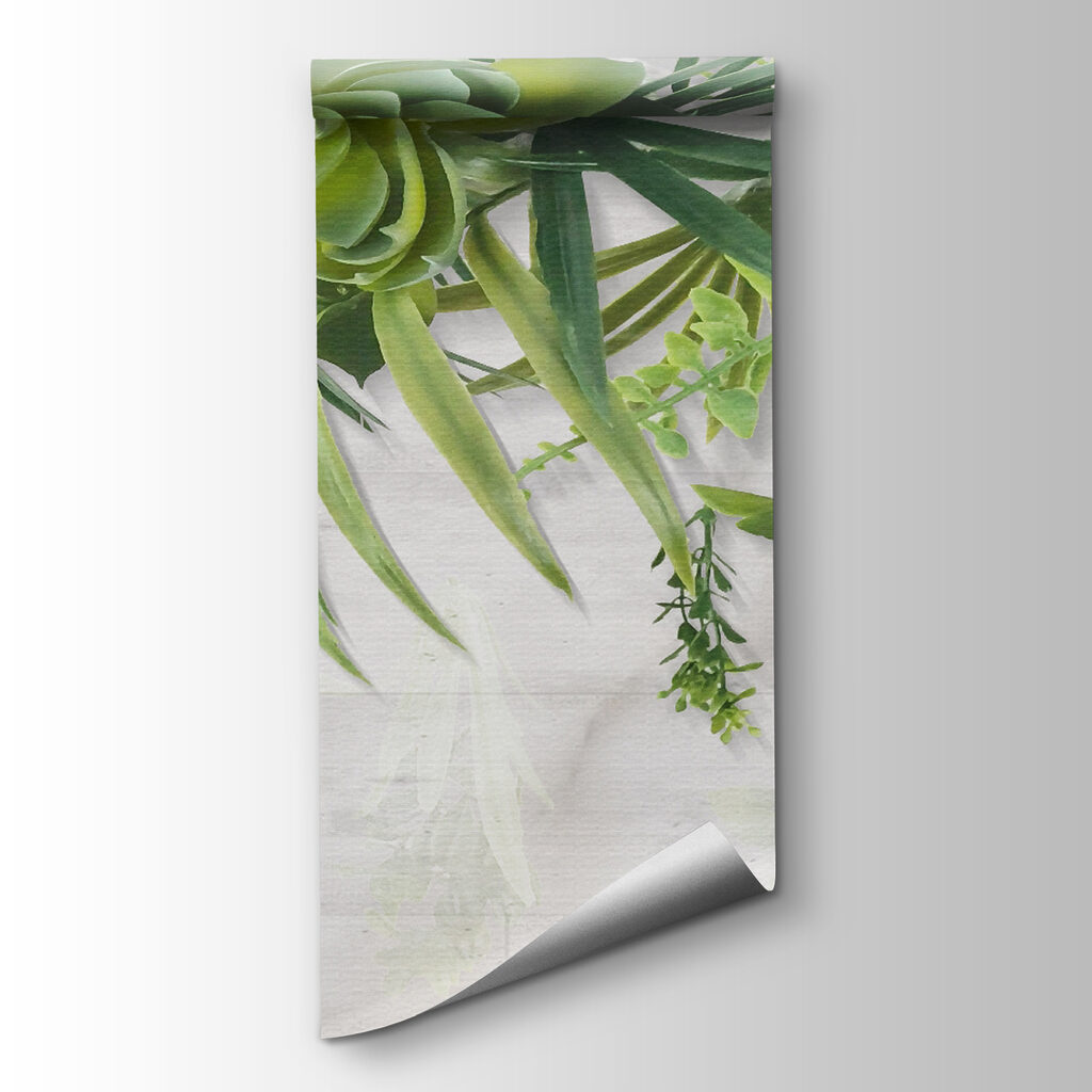 Green plant with leaves Green plant with leaves