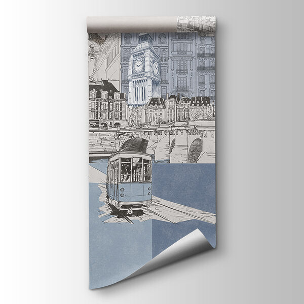 Drawing of a city Drawing of a city