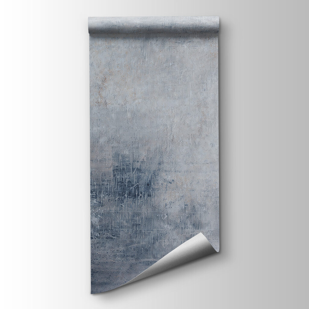 A grey and white wall