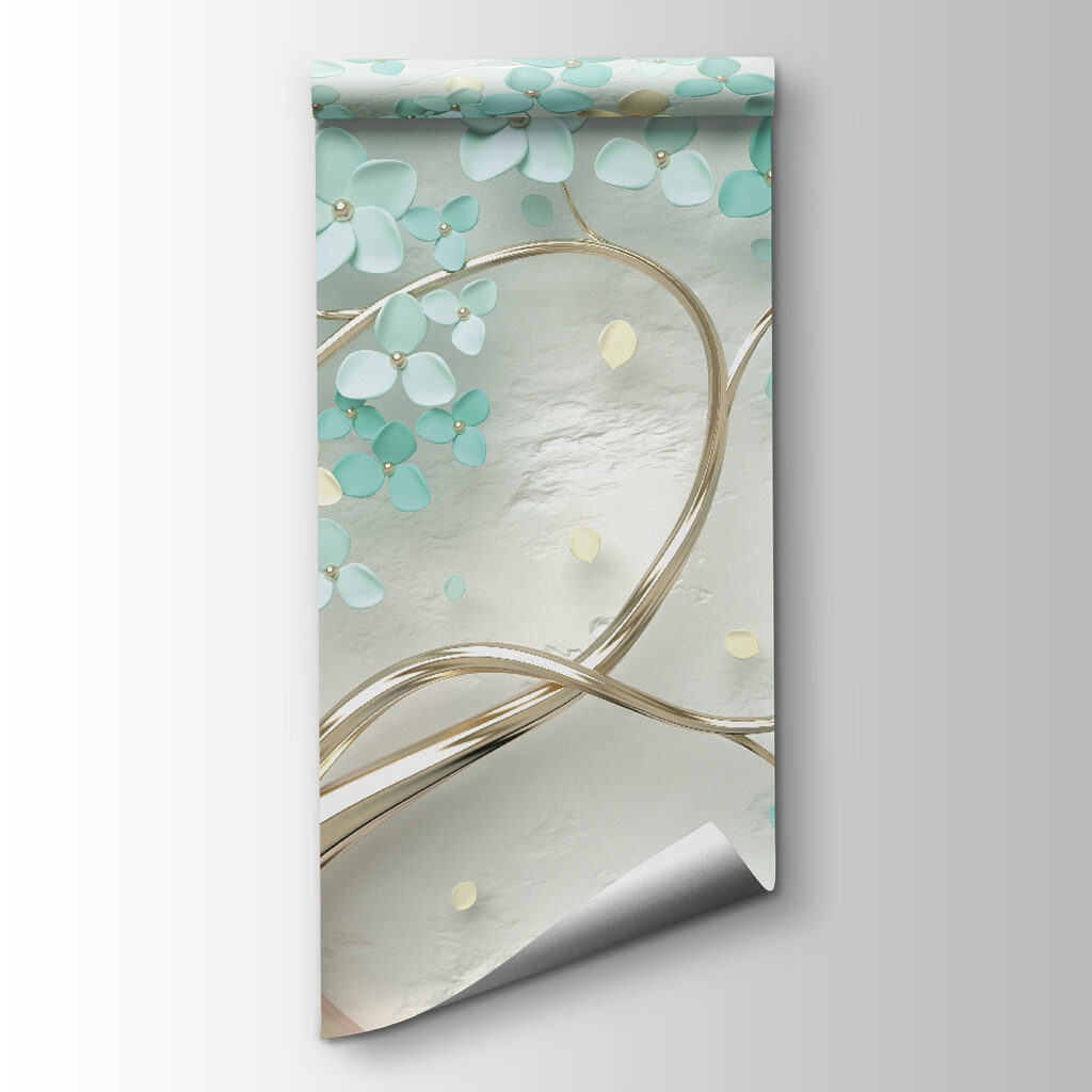 Tree with flowers and leaves