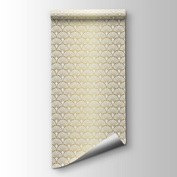 Elegant pattern in warm yellow tones Elegant pattern in warm yellow tones