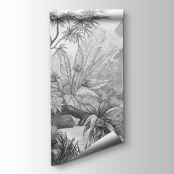 Drawing of a forest Drawing of a forest