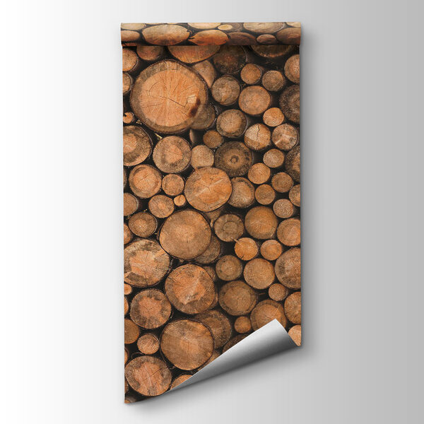 Group of round logs Group of round logs