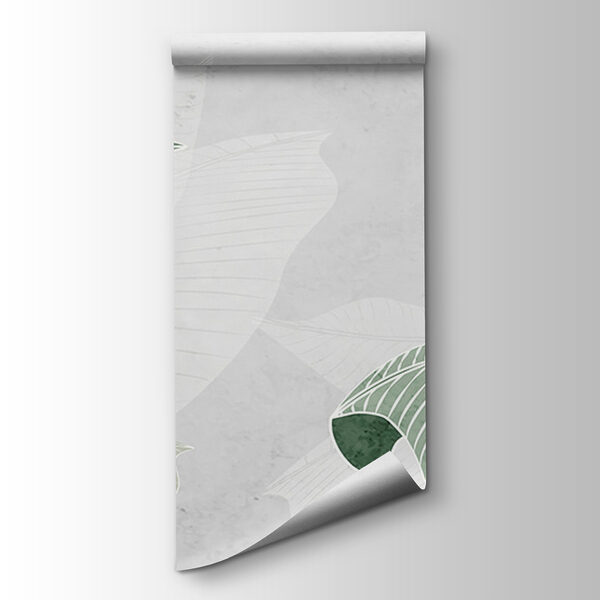 Soft greens and calming textures Soft greens and calming textures