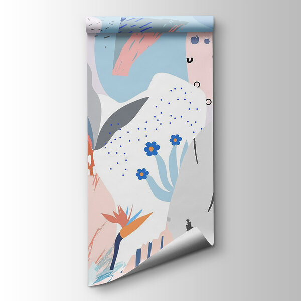 Colorful art with different shapes and colors Colorful art with different shapes and colors