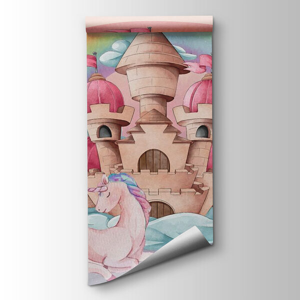 Unicorns and a castle Unicorns and a castle