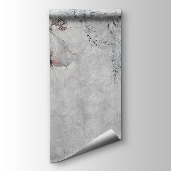 Painting of flowers and leaves Painting of flowers and leaves