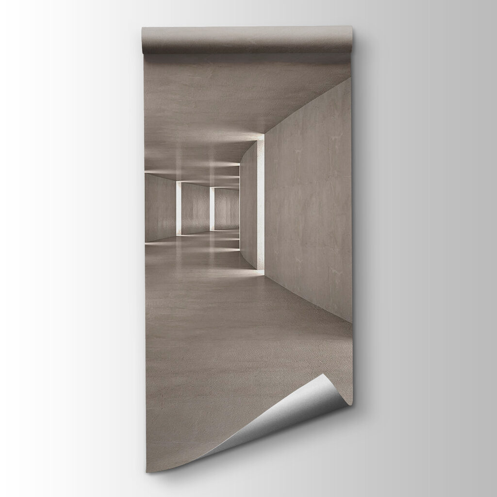 Long hallway with light coming through Long hallway with light coming through